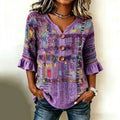 sara-Blusa informal vintage