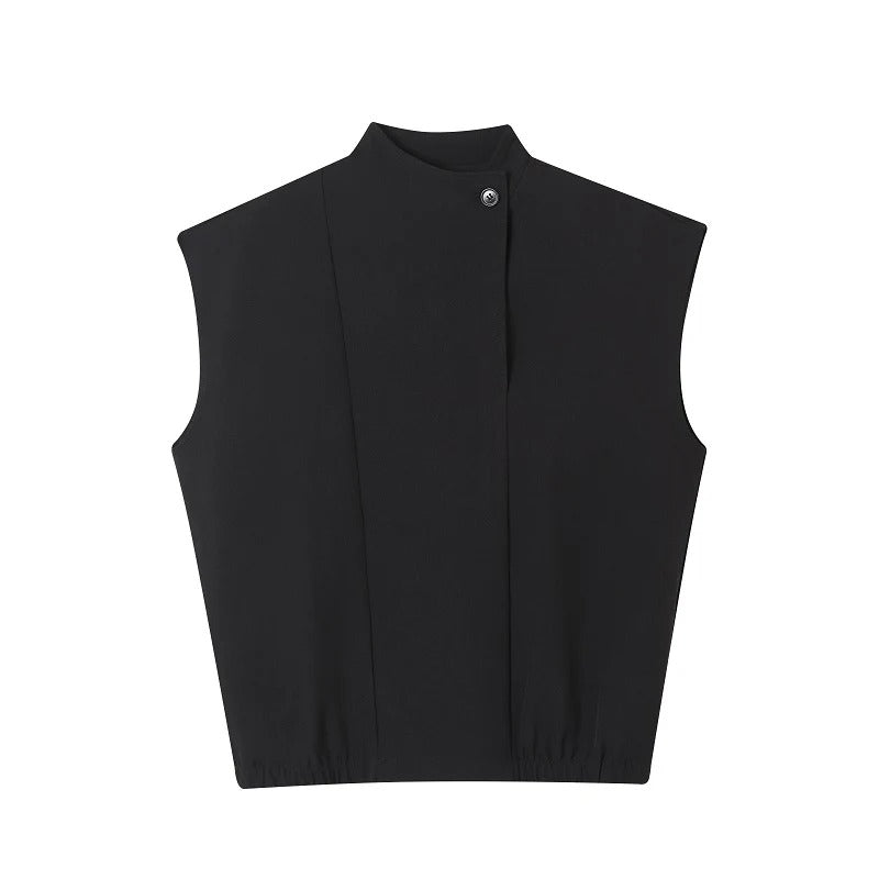 Jose-Chaleco sin mangas con cuello alto