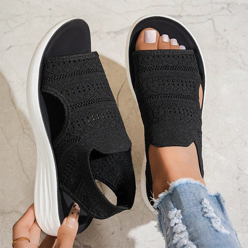 Amanda | Sandalias de plataforma transpirables para mujer