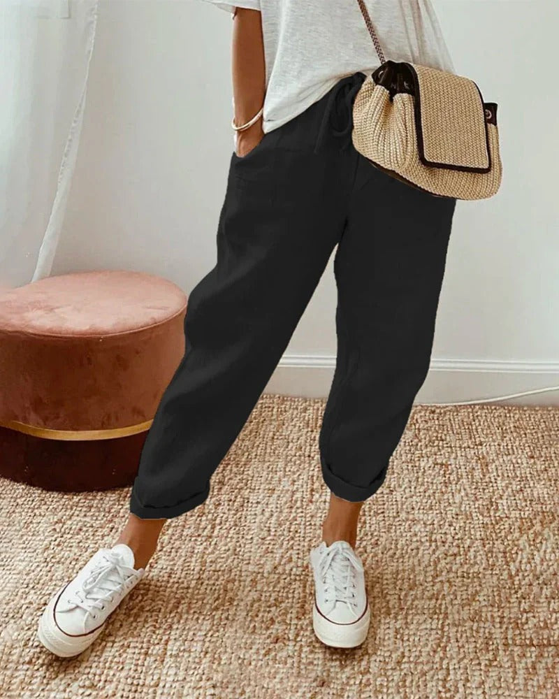 lorena-Pantalones casuales y elegantes