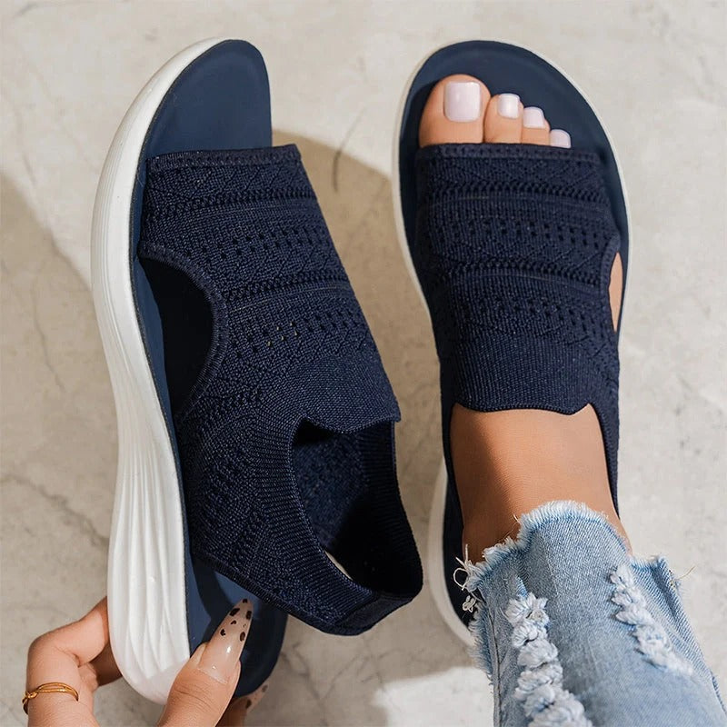 Amanda | Sandalias de plataforma transpirables para mujer